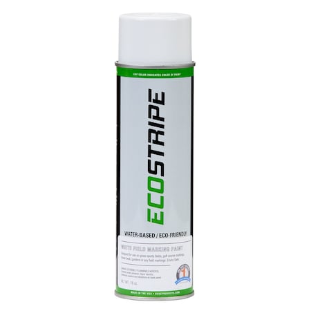 One Shot 1 Shot Eco Stripe Water Based Field Marking Paint 18Oz White By Bare Ground 1S-AFMP